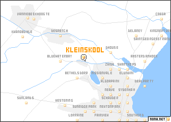 map of Kleinskool