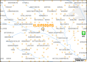 map of Kleinsöding