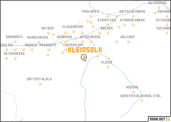 map of Kleinsölk