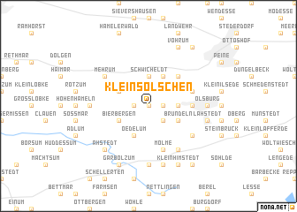 map of Klein Solschen
