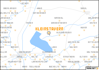 map of Klein Stavern