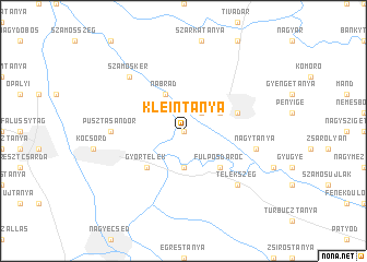 map of Kleintanya