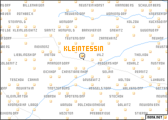 map of Klein Tessin