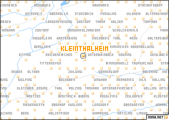 map of Kleinthalheim