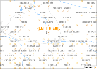 map of Kleinthiemig