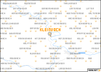 map of Kleinvach