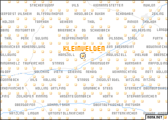 map of Kleinvelden