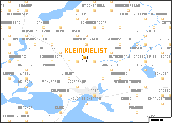 map of Klein Vielist