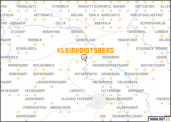 map of Kleinvoigtsberg