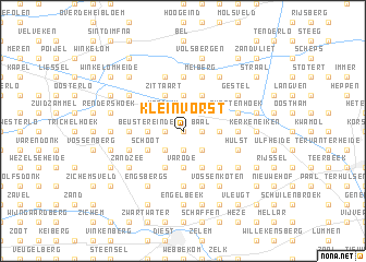 map of Klein Vorst