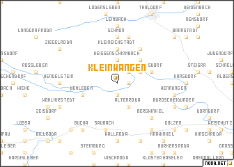 map of Kleinwangen