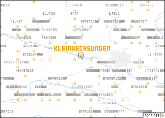 map of Kleinwechsungen