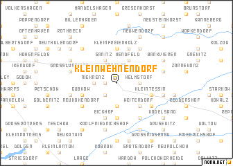 map of Klein Wehnendorf