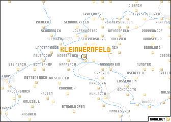 map of Kleinwernfeld