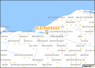 map of Kleinwessek