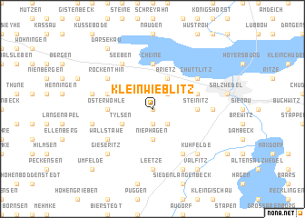 map of Klein Wieblitz