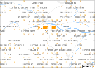 map of Kleinwien