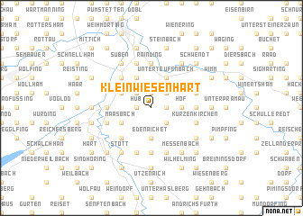 map of Kleinwiesenhart