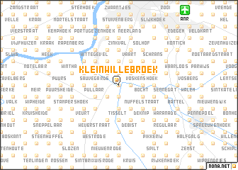 map of Klein Willebroek