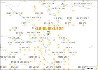 map of Kleinwinklern