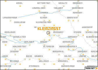 map of Kleinzingst