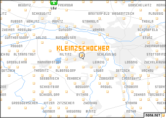 map of Kleinzschocher