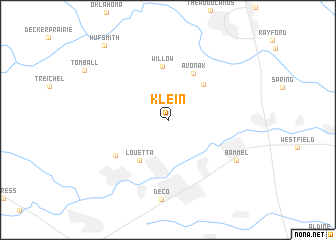 map of Klein