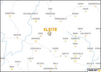 map of Kleïta