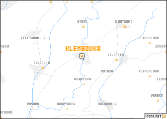 map of Klembovka