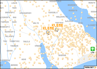 map of Klémé