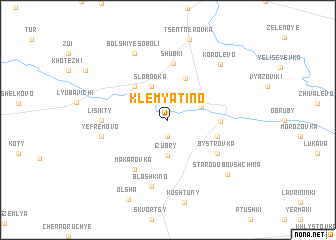 map of Klemyatino