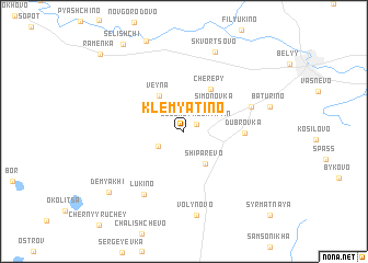 map of Klemyatino