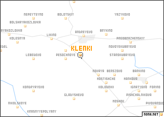 map of Klenki