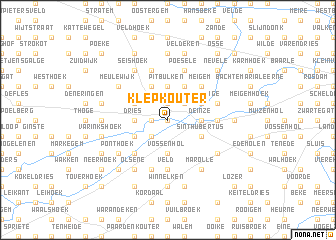 map of Klepkouter