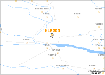 map of Kleppo