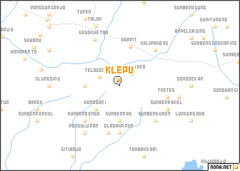 map of Klepu