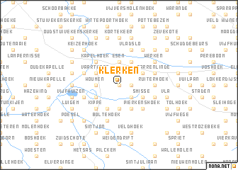 map of Klerken