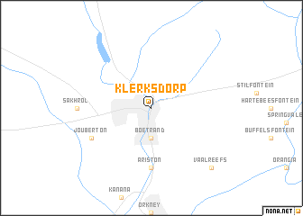 Klerksdorp South Africa Map Nona Net   Locmap KLERKSDORP 26.4986667X 26.9866667X26.8346667X 26.7466667 