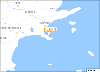 map of Klerk