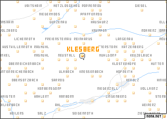 map of Klesberg