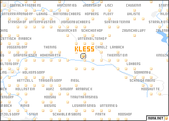 map of Kleß