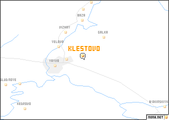 map of Klestovo