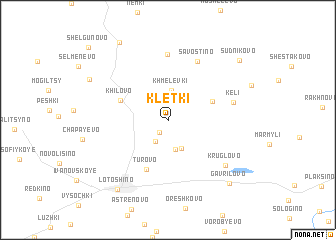 map of Kletki