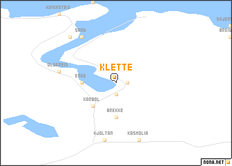 map of Klette