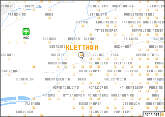 map of Klettham