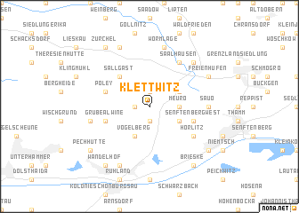 map of Klettwitz