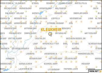 map of Kleukheim