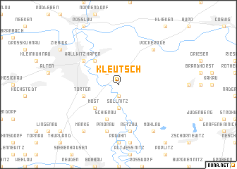 map of Kleutsch