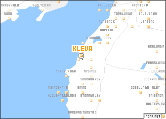 map of Kleva