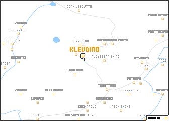 map of Klevdino